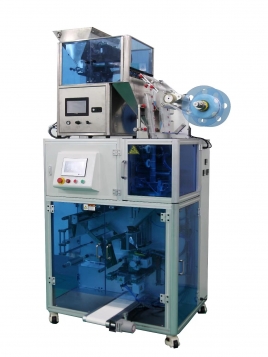 SF-30TE立式三角茶包內(nèi)外袋一體機